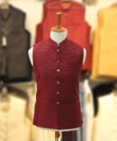 mehroon waistcoat