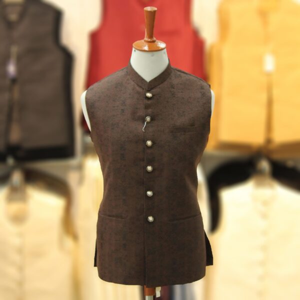 brown waistcoat