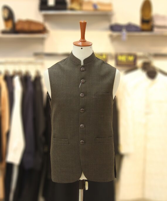 brown waistcoat