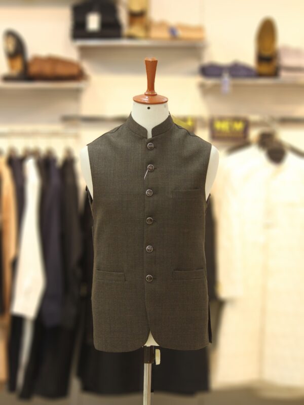 brown waistcoat