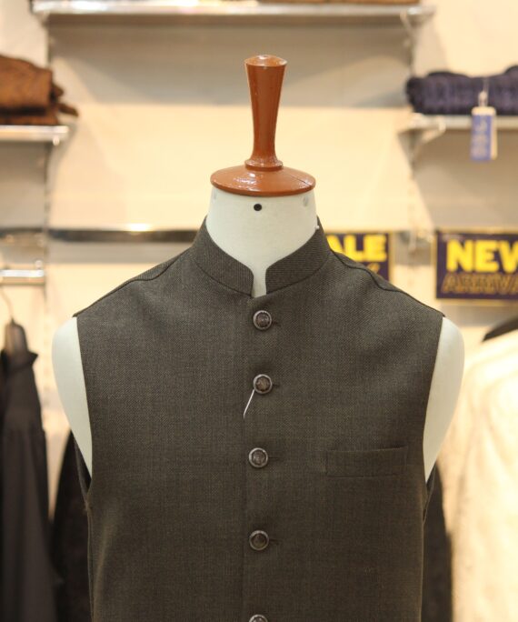 brown waistcoat