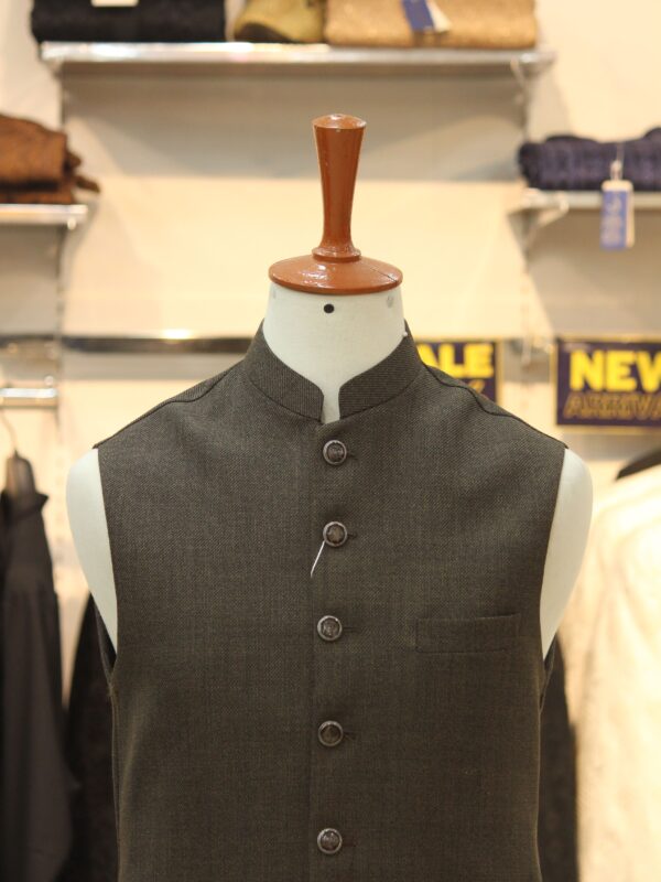 brown waistcoat