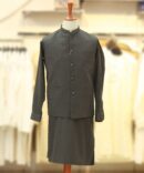 grey waistcoat with kameez shalwar