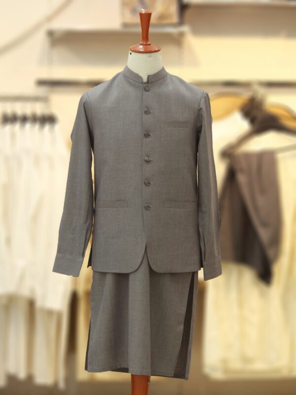 kameez shalwar with waistcoat