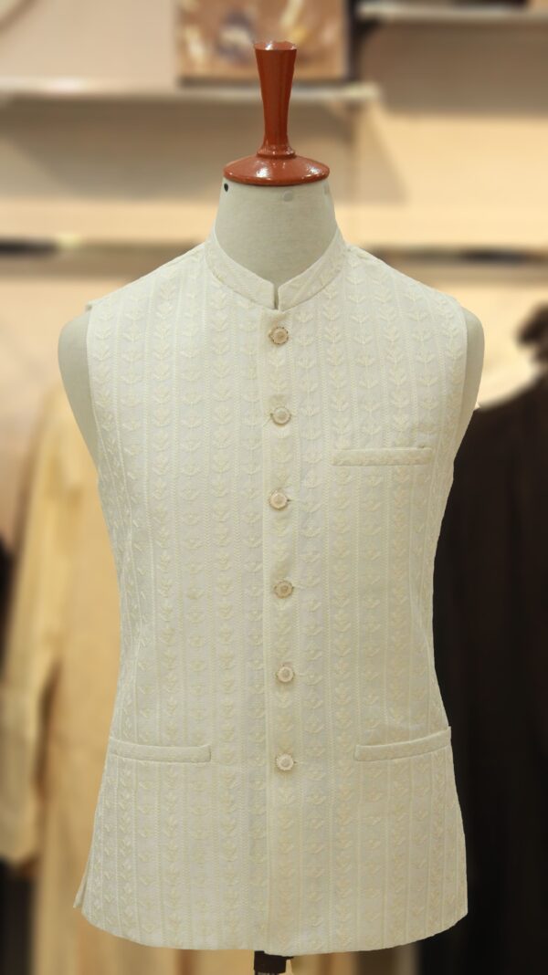 white waistcoat